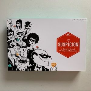 Suspicion Board Game: A Game of Secret Identity and Deduction